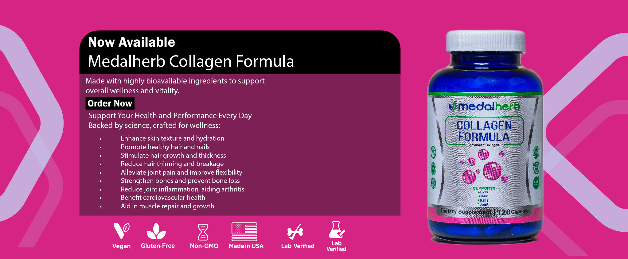 Medalherb Collagen Formula Cover